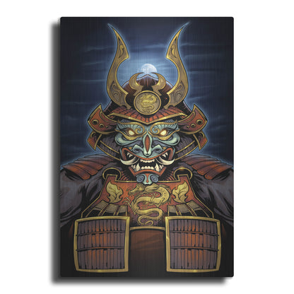 Luxe Metal Art 'Samurai' by Flyland Designs, Metal Wall Art