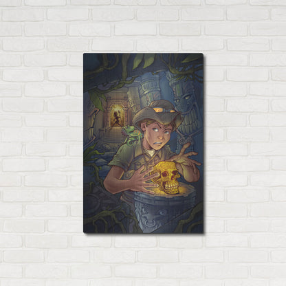 Luxe Metal Art 'Explorer' by Flyland Designs, Metal Wall Art,24x36