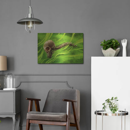 Luxe Metal Art 'Biohazard' by Flyland Designs, Metal Wall Art,24x16