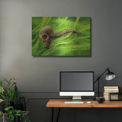 Luxe Metal Art 'Biohazard' by Flyland Designs, Metal Wall Art,36x24