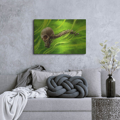 Luxe Metal Art 'Biohazard' by Flyland Designs, Metal Wall Art,36x24