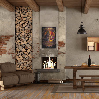 Luxe Metal Art 'Welding Cyborg' by Flyland Designs, Metal Wall Art,24x36