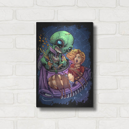 Luxe Metal Art 'Take Out' by Flyland Designs, Metal Wall Art,12x16