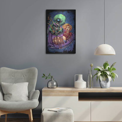 Luxe Metal Art 'Take Out' by Flyland Designs, Metal Wall Art,16x24