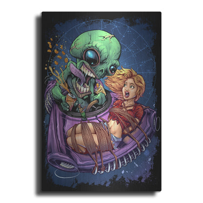 Luxe Metal Art 'Take Out' by Flyland Designs, Metal Wall Art