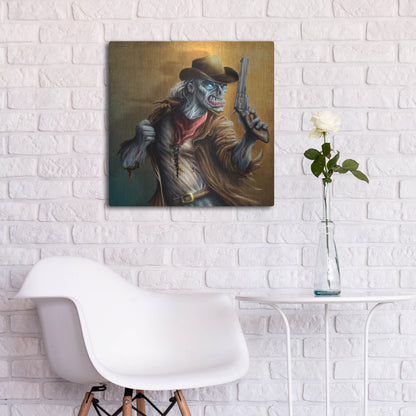 Luxe Metal Art 'The Drifter' by Flyland Designs, Metal Wall Art,24x24