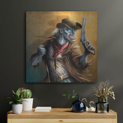 Luxe Metal Art 'The Drifter' by Flyland Designs, Metal Wall Art,24x24