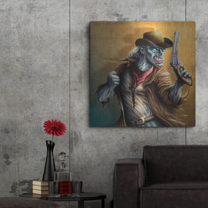 Luxe Metal Art 'The Drifter' by Flyland Designs, Metal Wall Art,36x36