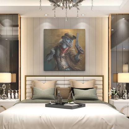 Luxe Metal Art 'The Drifter' by Flyland Designs, Metal Wall Art,36x36