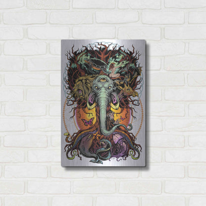 Luxe Metal Art 'Tree of Life' by Flyland Designs, Metal Wall Art,16x24