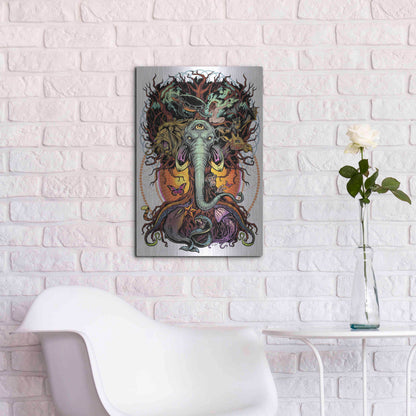 Luxe Metal Art 'Tree of Life' by Flyland Designs, Metal Wall Art,16x24