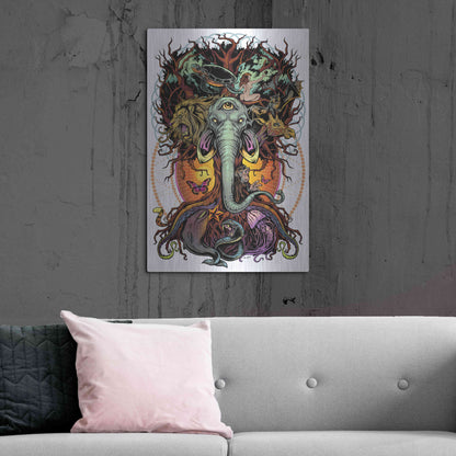 Luxe Metal Art 'Tree of Life' by Flyland Designs, Metal Wall Art,24x36