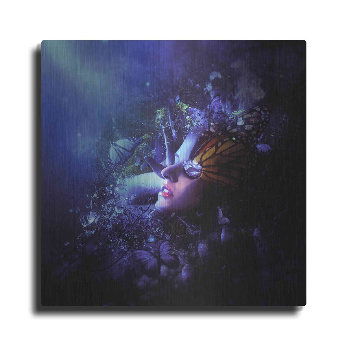 'Last Travel of the Butterflies' by Mario Sanchez Nevado – Metal Wall Art