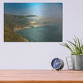 'Cali - HWY 1 Marine Fog' by Luxe Portfolio – Metal Wall Art, 16x12 room view