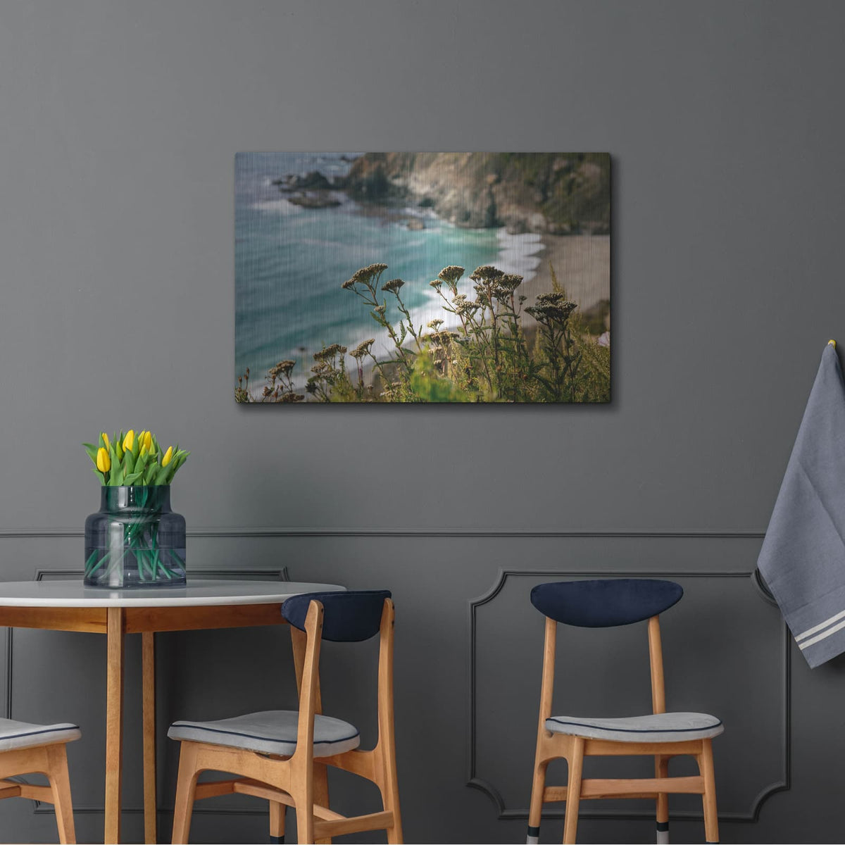 'California - Coast Grass' by Luxe Portfolio – Metal Wall Art, 36x24 room view