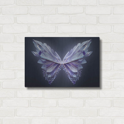 Luxe Metal Art 'Crystal Buterfly' by Luxe Portfolio, Metal Wall Art,24x16