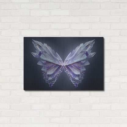 Luxe Metal Art 'Crystal Buterfly' by Luxe Portfolio, Metal Wall Art,36x24