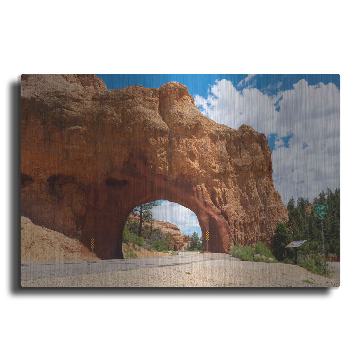 'Utah - Arch Tunnel' by Luxe Portfolio – Metal Wall Art