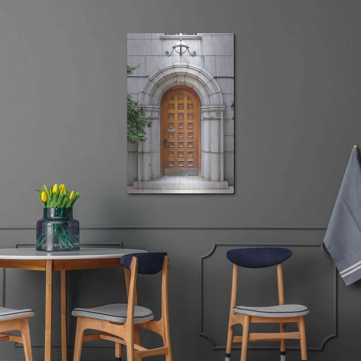 'Door - Rounder Top' by Luxe Portfolio – Metal Wall Art, 24x36 room view