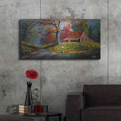 Luxe Metal Art 'Country Life' by Gary Adams, Metal Wall Art,48x24