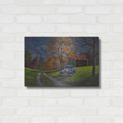 Luxe Metal Art 'Treat Yourself' by Gary Adams, Metal Wall Art,24x16