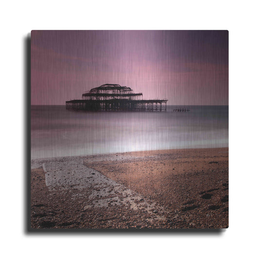 Luxe Metal Art 'Brighton Pier' by Nina Papiorek, Metal Wall Art