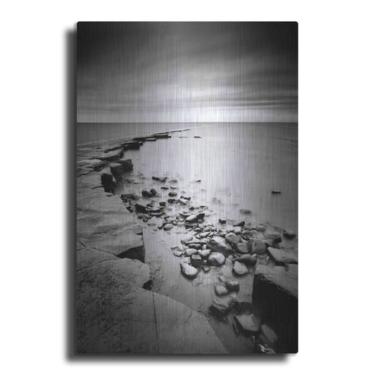 Luxe Metal Art 'Kimmeridge Bay' by Nina Papiorek, Metal Wall Art