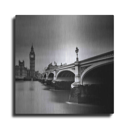 Luxe Metal Art 'London Westminster' by Nina Papiorek, Metal Wall Art