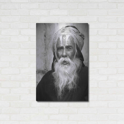 Luxe Metal Art 'Nepal Saddhu II' by Nina Papiorek, Metal Wall Art,24x36