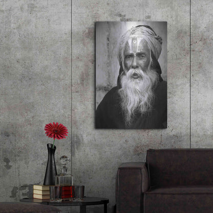 Luxe Metal Art 'Nepal Saddhu II' by Nina Papiorek, Metal Wall Art,24x36