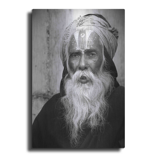 Luxe Metal Art 'Nepal Saddhu II' by Nina Papiorek, Metal Wall Art
