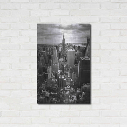 Luxe Metal Art 'NYC Downtown II' by Nina Papiorek, Metal Wall Art,24x36