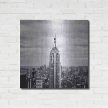 Luxe Metal Art 'NYC Empire' by Nina Papiorek, Metal Wall Art,36x36