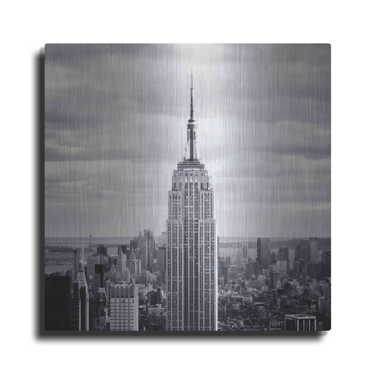 Luxe Metal Art 'NYC Empire' by Nina Papiorek, Metal Wall Art