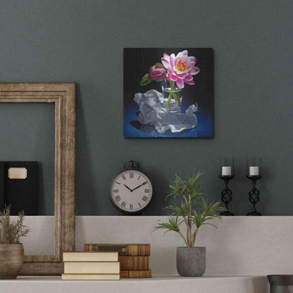 Luxe Metal Art 'A Day In A Life' by Francois Chartier, Metal Wall Art,12x12