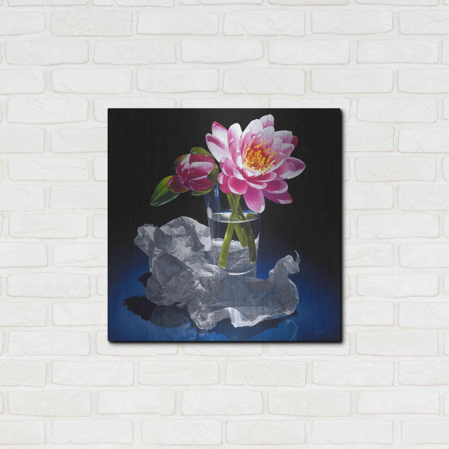 Luxe Metal Art 'A Day In A Life' by Francois Chartier, Metal Wall Art,24x24