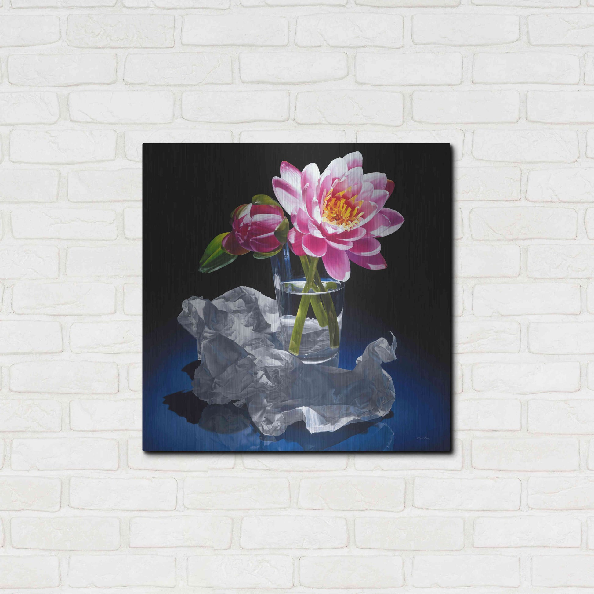 Luxe Metal Art 'A Day In A Life' by Francois Chartier, Metal Wall Art,24x24