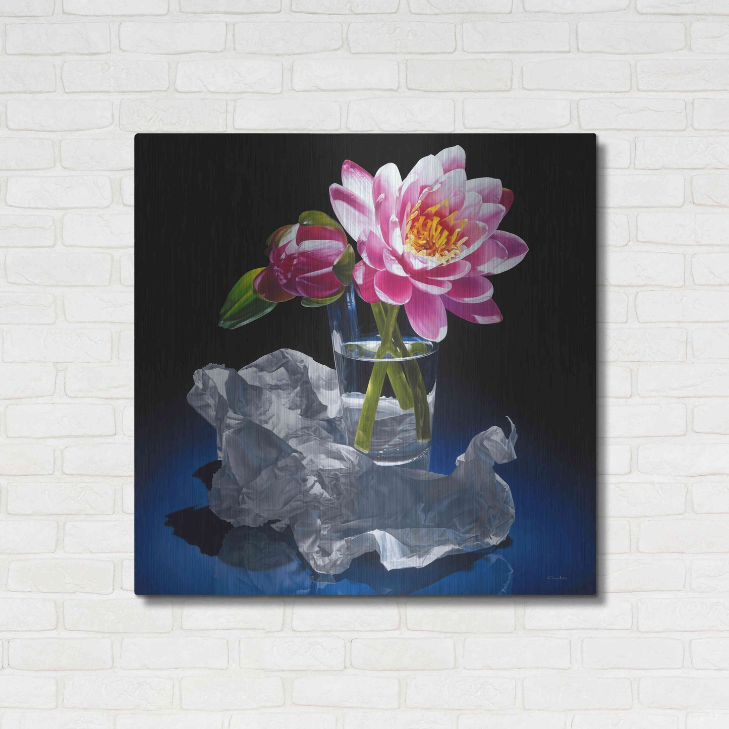 Luxe Metal Art 'A Day In A Life' by Francois Chartier, Metal Wall Art,36x36