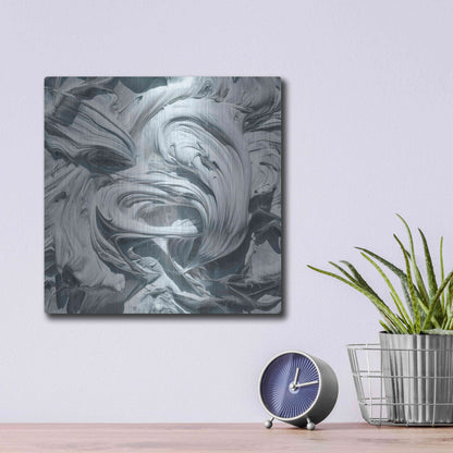 Luxe Metal Art 'Art For Art Sake' by Francois Chartier, Metal Wall Art,12x12