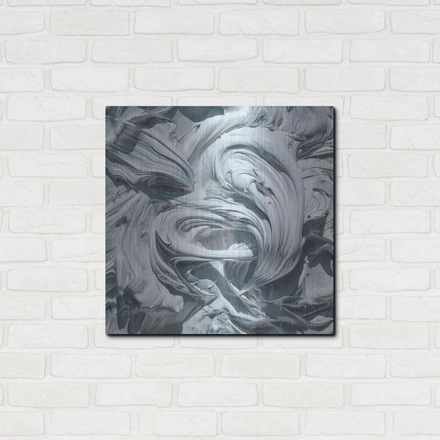 Luxe Metal Art 'Art For Art Sake' by Francois Chartier, Metal Wall Art,24x24