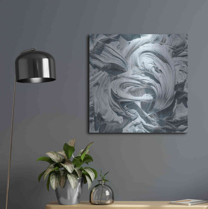 Luxe Metal Art 'Art For Art Sake' by Francois Chartier, Metal Wall Art,24x24