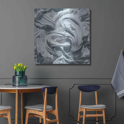 Luxe Metal Art 'Art For Art Sake' by Francois Chartier, Metal Wall Art,36x36