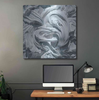 Luxe Metal Art 'Art For Art Sake' by Francois Chartier, Metal Wall Art,36x36