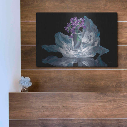 Luxe Metal Art 'Just for You' by Francois Chartier, Metal Wall Art,16x12