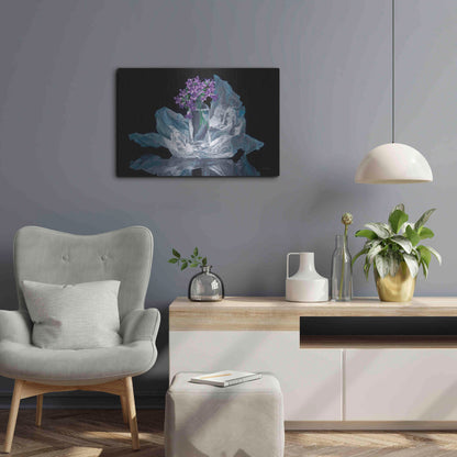 Luxe Metal Art 'Just for You' by Francois Chartier, Metal Wall Art,24x16