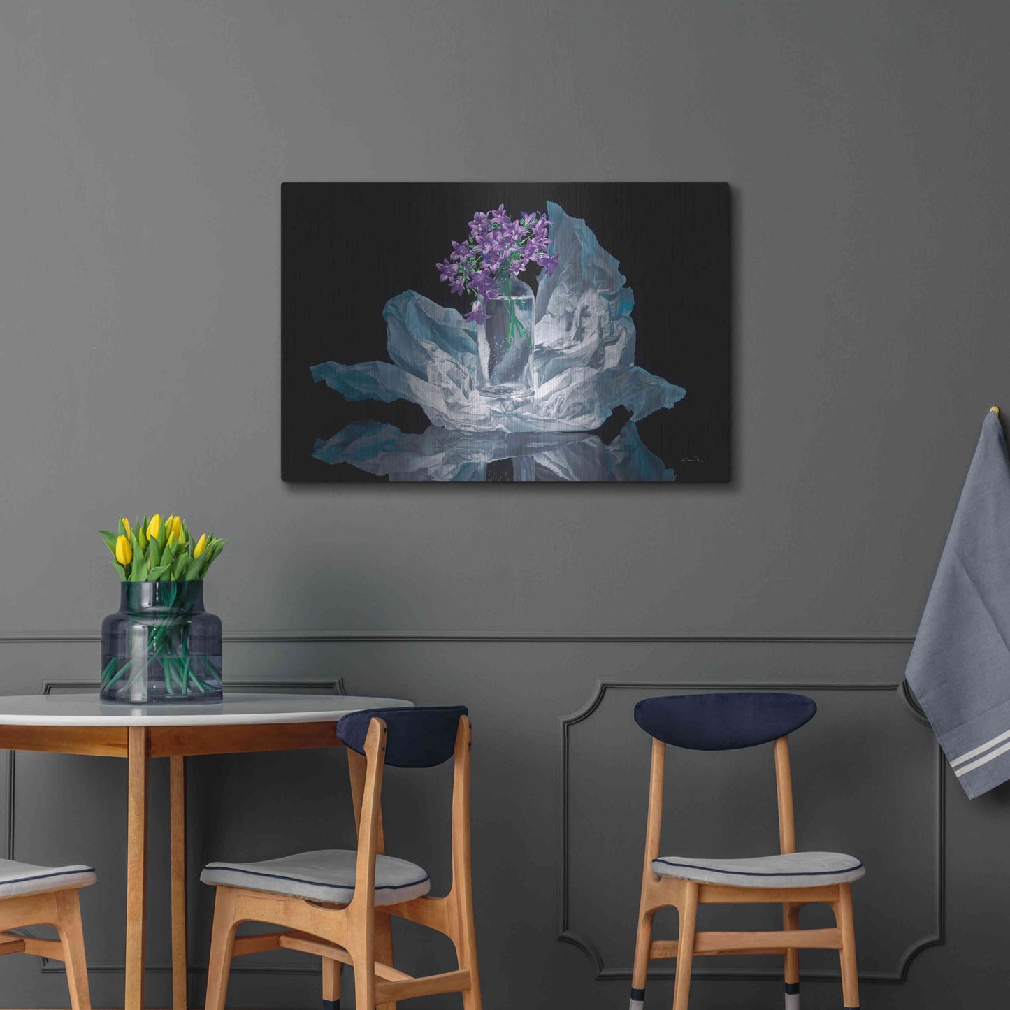 Luxe Metal Art 'Just for You' by Francois Chartier, Metal Wall Art,36x24