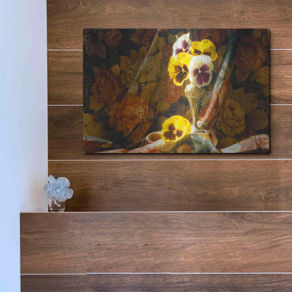 Luxe Metal Art 'Just a Thought' by Francois Chartier, Metal Wall Art,16x12