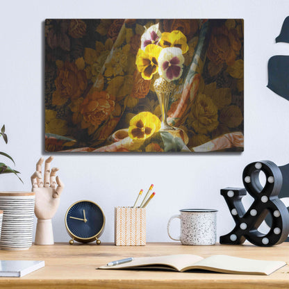 Luxe Metal Art 'Just a Thought' by Francois Chartier, Metal Wall Art,16x12