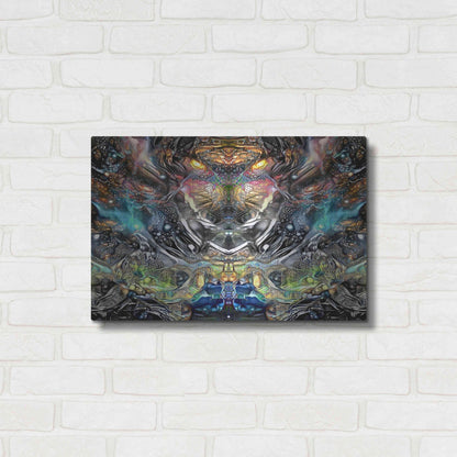 Luxe Metal Art 'Wild' by Pedro Gavidia, Metal Wall Art,24x16