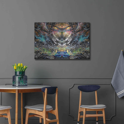 Luxe Metal Art 'Wild' by Pedro Gavidia, Metal Wall Art,36x24